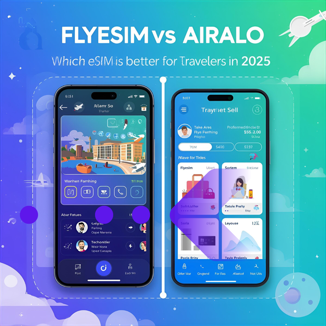 Flyesim vs Airalo: Which eSIM Is Better for Travelers in 2025